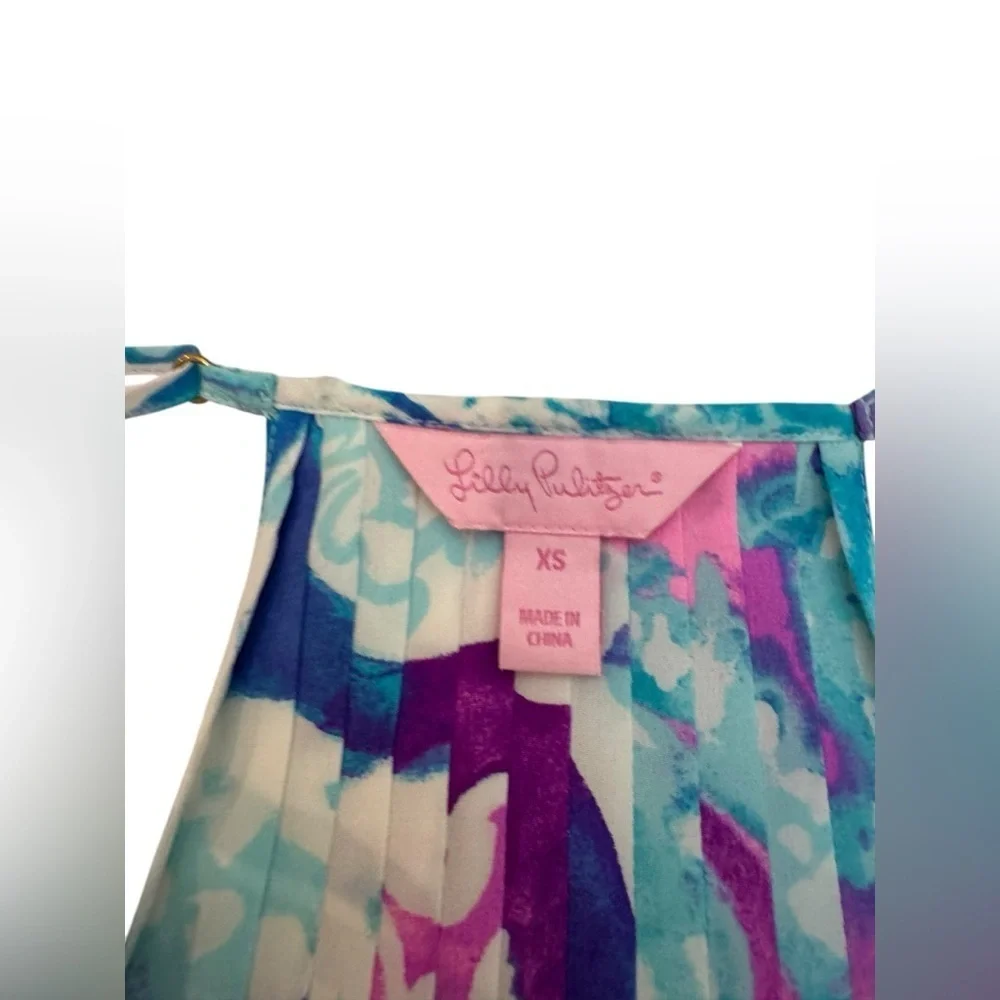 Lilly Pulitzer Minda Silk Dress in Swell Acquainted
XS NWT - Picture 6 of 15